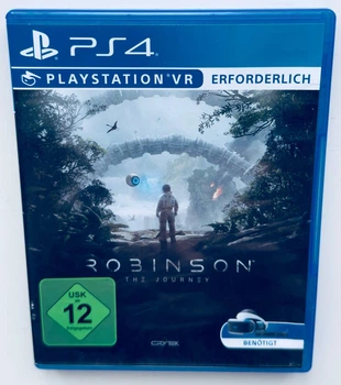 Диск для PlayStation 4 - Robinson The Journey, английская версия, Б/У