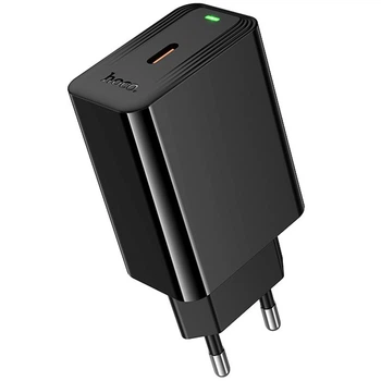Сетевое зарядное устройство Hoco CS93A Leader 20W (1USB-C) Black