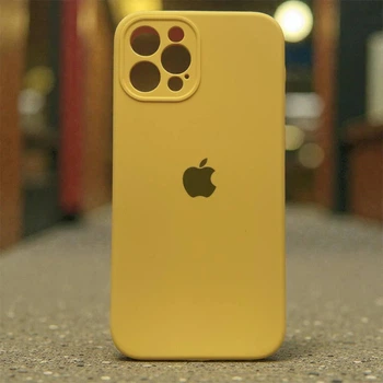 Силіконовий чохол Protective для Apple iPhone 12 Pro Yellow