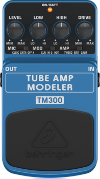 Педаль ефектів Behringer TUBE AMP MODELER TM300 (4033653053556)