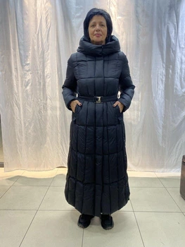 Жіноча зимова куртка Vivilona Max Mara S 7509 | Натуральний пух, приталений силует Чoрный, S