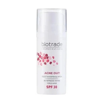 Biotrade (Біотрейд) Acne Out SPF30 – відновлювальний крем для обличчя зі шкірою з видимими дефектами та плямами постакне, 30 мл