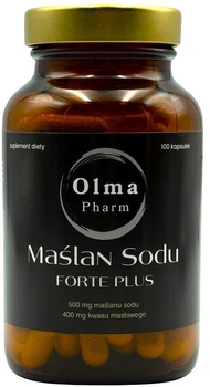 Suplement diety Olma Pharm Maslan Sodu Forte Plus 100 kapsułek (5904474880715)