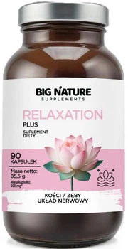 Suplement diety Big Nature Relaxation Plus 90 kapsułek (5905745622645)