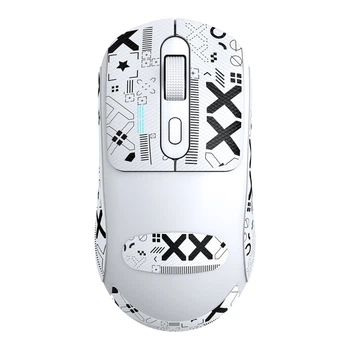 Беспроводная компьютерная мышь TWolf X8 аккумуляторная 2.4G + Bluetooth, белая