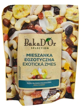 Суміш Екзотична BAKAD'OR з горіхами, фруктами та кокосом Мieszanka egzotyczna 200 г
