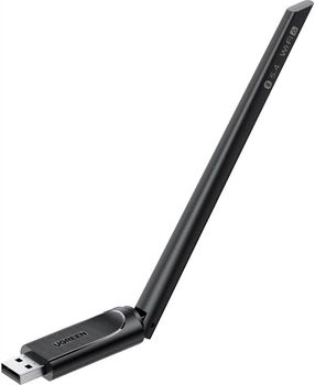 Adapter Wi-Fi Ugreen CM878 Wireless WiFi 6 with Bluetooth 5.4 Black (6941876271092)