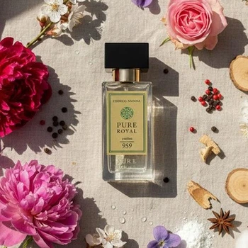 Унісекс парфуми PURE ROYAL 959 Federico Mahora, 50 мл – ніжний мускусний аромат “друга шкіра” із нотами ірису, мускусу та троянди