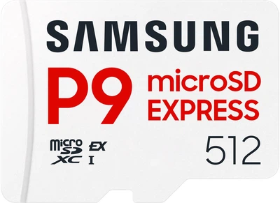 Карта памяти Samsung P9 Express microSDXC 512GB UHS-I V30 (MB-MK512T/WW)