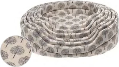 Legowisko Comfy Timber Linen Oval 64 cm (5905546323871)