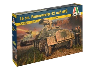 Збірна модель 1:35 бронеавтомобіль Panzerwerfer 42 auf sWS Italeri 6562