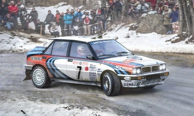 Збірна модель 1:24 автомобіль Integrale Delta Hf Lance Italeri (3658)