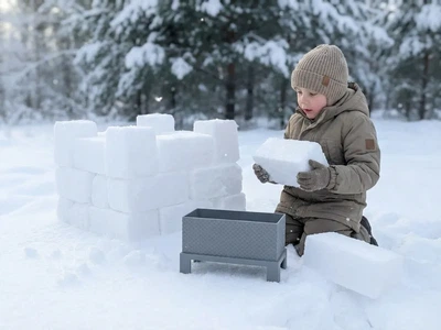 Форма для ліплення снігових цеглин для будівництва фортець та іглу. Aivory