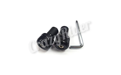 Грузики руля (крашпеды) Leoshi Black Reflect AW56914