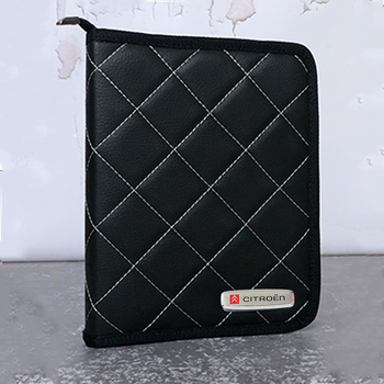Папка для документов в автомобиль с Citroen черная Shop Monkeys