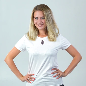Футболка Sol's Pioneer Women Тризуб білий M (03579102/141M)