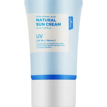 Средство от загара IsNtree Hyaluronic Acid Natural Sun Cream SPF 50+ PA++++ 50 мл (8809800941672)