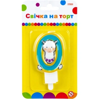 Свічка Maxi Llama "0" висотою 7,62 см (MX622068-0)