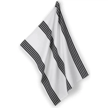 Рушник Kela кухонний Gianna, 70x50 см, білий зі смужками(12785) (00000023329)