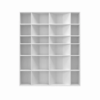 Стелаж книжковий Light №1 1200х160х1460 Білий діамант (GALT13010000000)