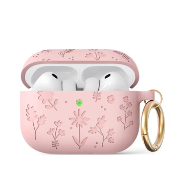 Чохол AhaStyle Flower Silicone Case для Airpods Pro 3 Pink (CP-WG186-PK)