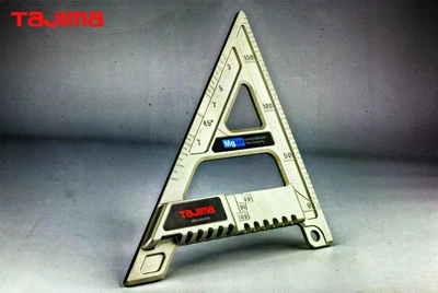 Угольник столярный TAJIMA MOBILE MRG 238x239 мм из магниевого сплава точность ±0,2 мм (1111-1847)