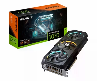 Видеокарта игровая (2026) Gigabyte GeForce RTX 5070 Gaming OC 12GB GDDR7 DLSS4