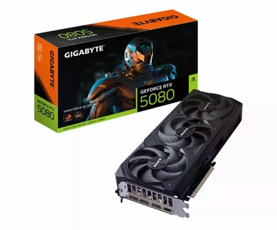 Видеокарта игровая (2026) Gigabyte GeForce RTX 5080 Windforce OC 16GB GDDR7 DLSS4