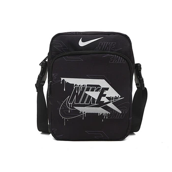 Мужская плечевая сумка Найк Heritage Monogram, Black