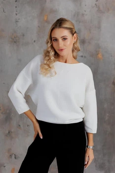 Джемпер Селеста ART KNIT білий, L-XL 043020