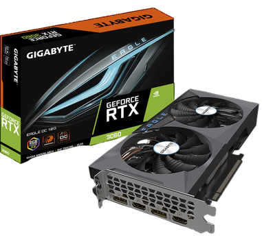 Видеокарты Gigabyte GeForce RTX 3060 купить в Киеве: цена, отзывы