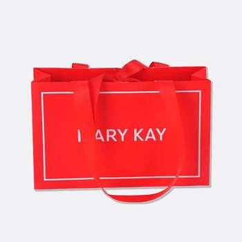 Подарунковий пакет Mary Kay 22х14 см червоний