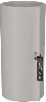 Керамічний горщик Kadax 11 см Сірий (K8588)