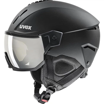 Шолом UVEX Instinct Visor (р. 59-61) Black Mat для лиж та сноуборду (2022)