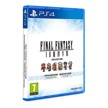 Диск для PlayStation 4 - Final Fantasy I-VI Collection Anniversary Edition, русские субтитры