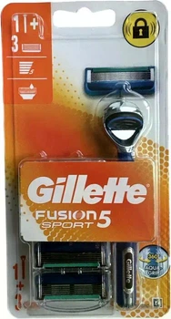 Станок для бритья мужской Gillette Fusion5 Sport с 2 сменными кассетами (97139442)