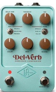 Педаль ефектів Universal Audio UAFX Del-Verb Ambience Companion (819937003585)