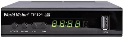 TV-тюнер внешний автономный T645D4 FM, Black World Vision 000332194