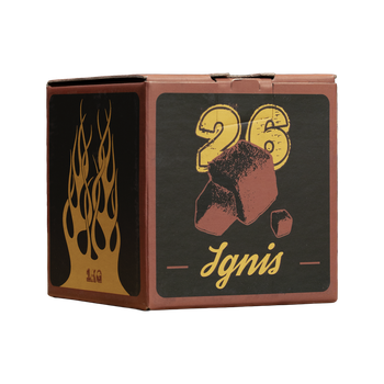 Уголь кокосовый Ignis 26мм 1кг
