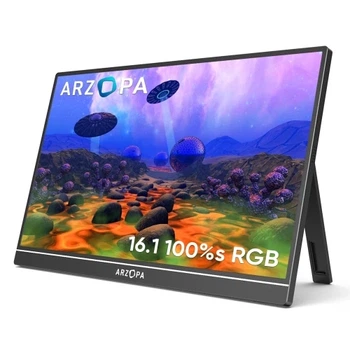 Монітор портативний 16.1" Z1C, Black, 2x2W Arzopa (teh0020232)