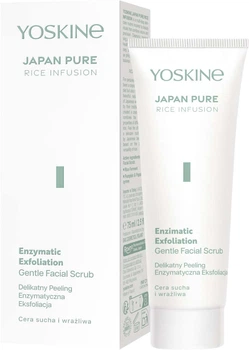 Peeling do twarzy Yoskine Japan Pure Rice Infusion enzymatyczny 75 ml (5900525095176)