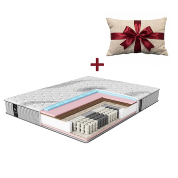 Ортопедичний матрац DAMIANO / ДАМІАНО Ultima Sleep 90x200 + Подарунок Подушка декоративна
