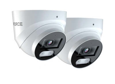 IP купольна камера Force V-8025 8 Mpx IP67 Білий