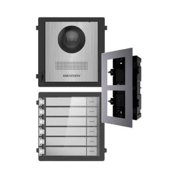 Комплект модулей Hikvision DS-KD8003-IME1NS + DS-KD-ACF2/Plastic + DS-KD-KK/S