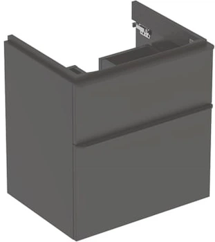 Тумба подвесная Geberit Smyle Square 60 графитовая матовая
