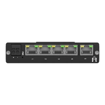 Коммутатор 5 портов неуправляемый Teltonika TSW010 с монтажом на DIN-рейку