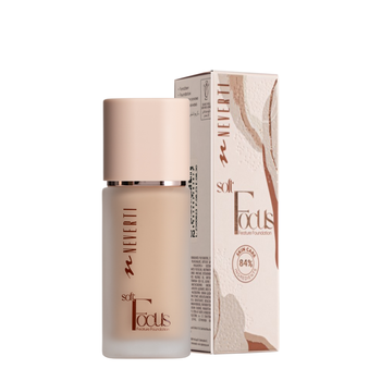 Тональная основа Neverti Soft Focus стойкая увлажняющая, 32 мл (NP305), 004 Warm Ivory Теплый айвори