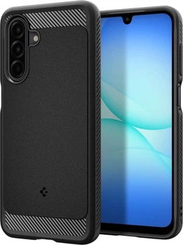 Etui plecki Spigen Rugged Armor do Samsung Galaxy A17 4G/5G Black (8800283312409)