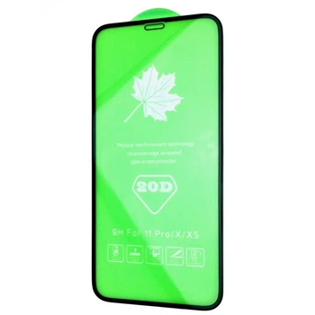 Закаленное защитное стекло 20D для Apple iPhone 13 / 13 Pro / 14 (Full Glue)