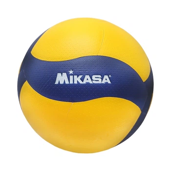 Мяч волейбольный тренировочный V300W Mikasa NE-V-300W № 5 сине-желтый